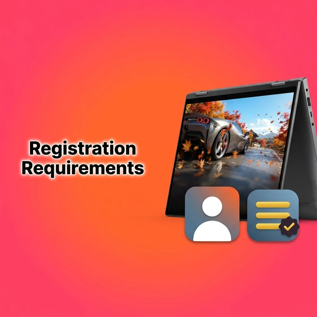 UK gambling platform registration requirements checklist showing age verification, residency, and identity document rules for new players