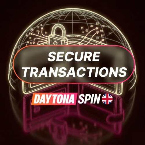 Process safe transactions on every deposit using the Daytona Spin App.