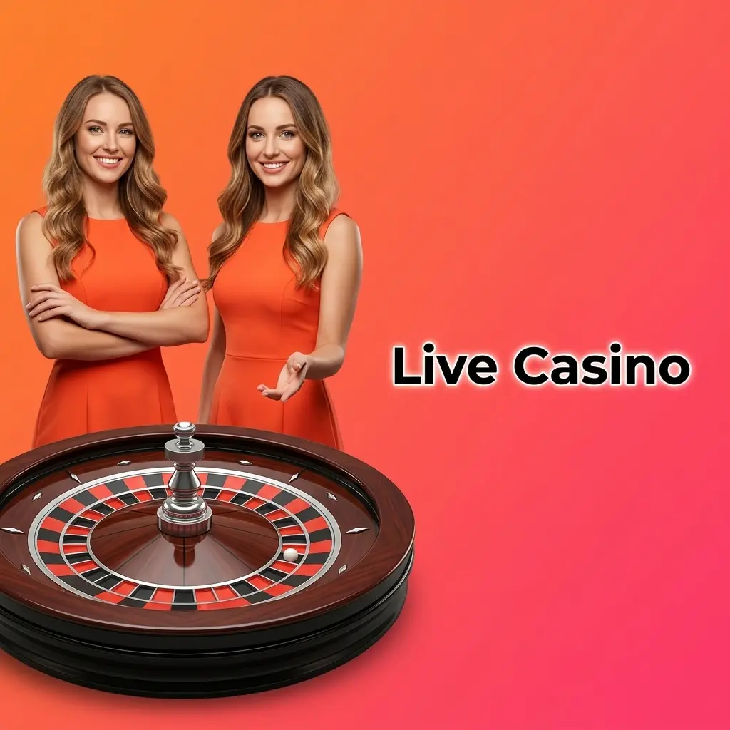 Live casino games on Daytona Spin with professional dealers via HD stream, including roulette, blackjack, baccarat and game shows