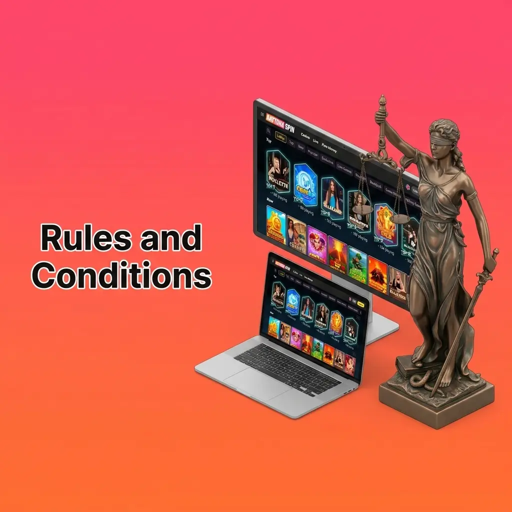 Daytona Spin rules and conditions for UK players including age requirements, bonuses, and account policies